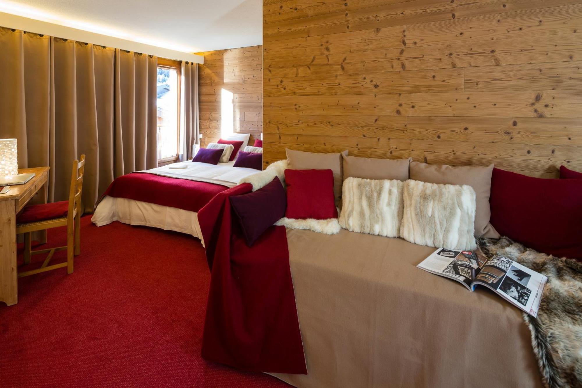Hotel Du Bourg Валморел Екстериор снимка