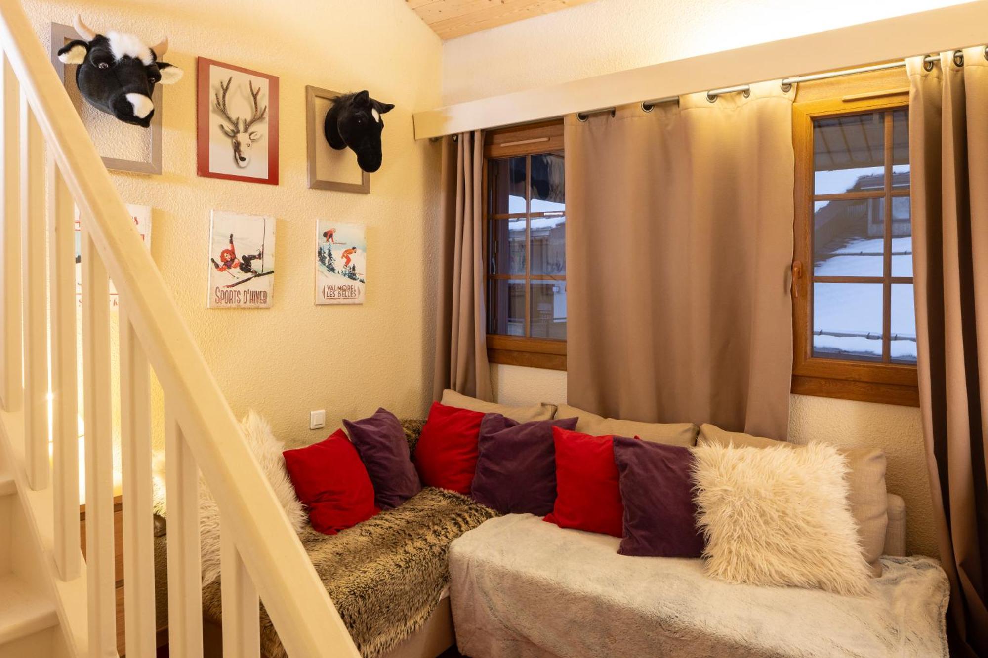 Hotel Du Bourg Валморел Екстериор снимка