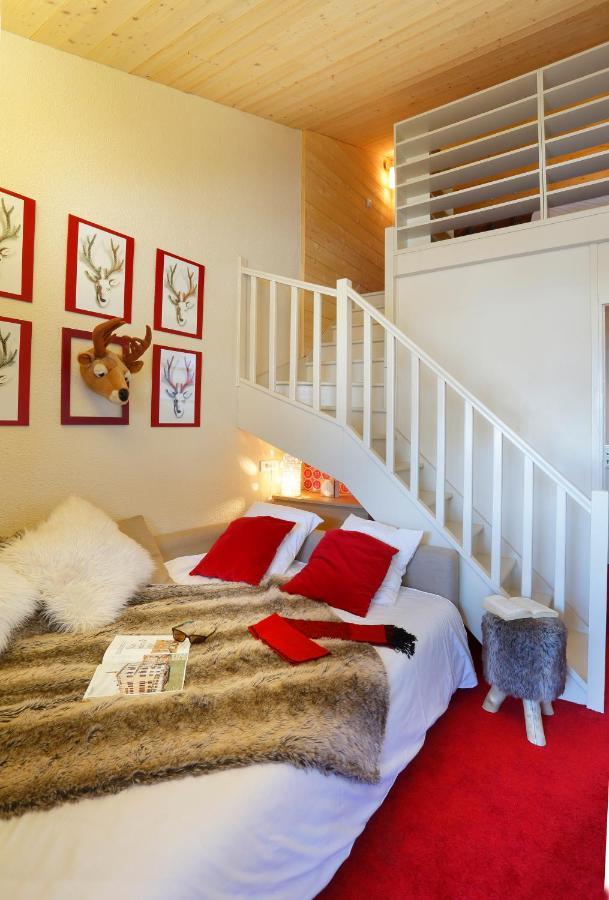 Hotel Du Bourg Валморел Екстериор снимка
